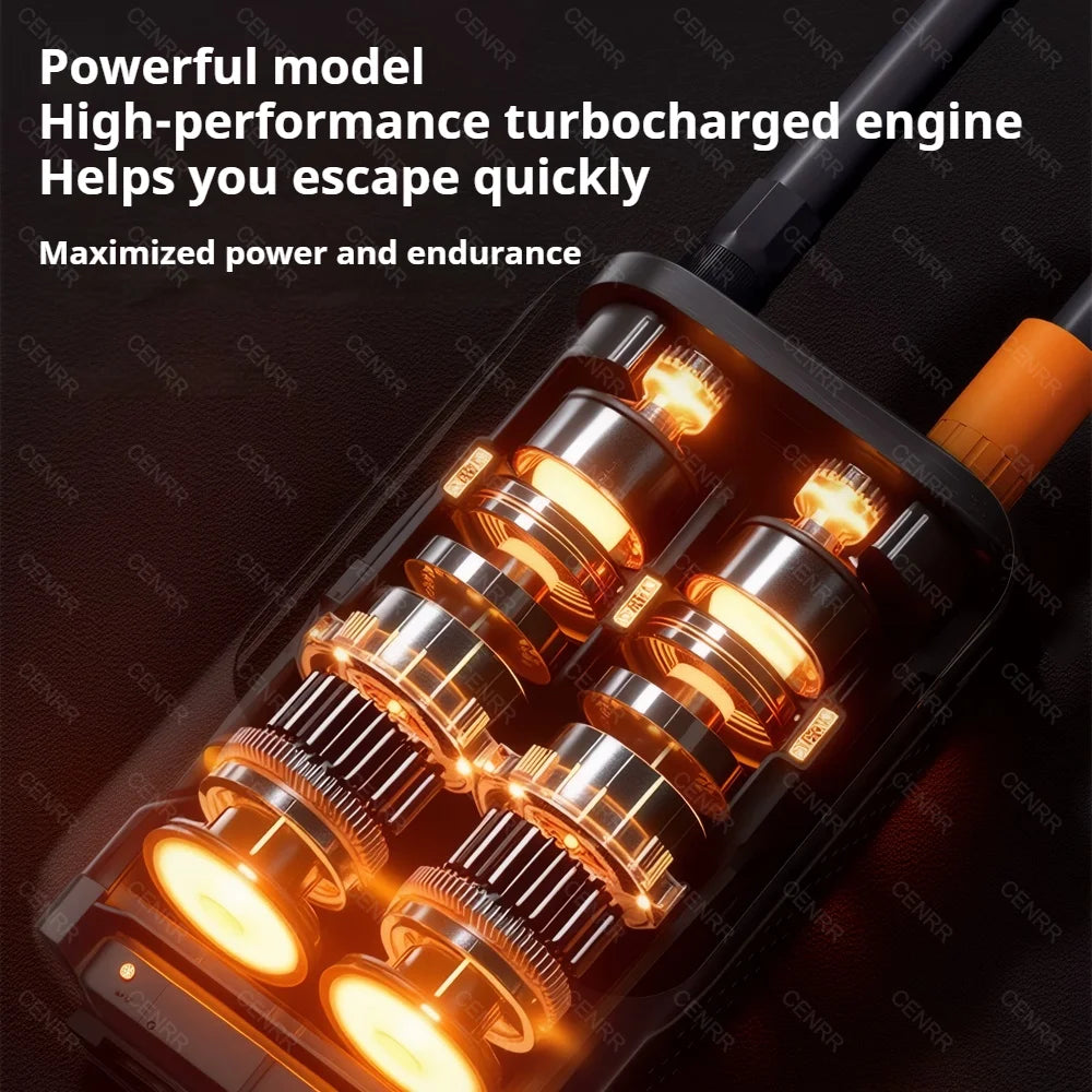 Portable Wireless Tire Inflator – For Cars, Bikes & Sports Balls